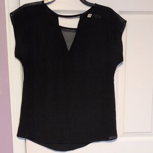 s.XS Banana Republic Heritage Collection Black Women's Blouse